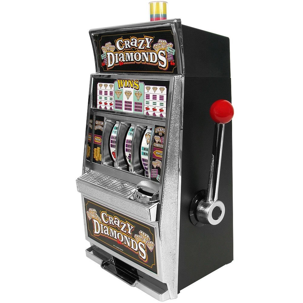 Slot Machine– Las Vegas Slot Machine with Casino Sounds, Flashing Lights, and…