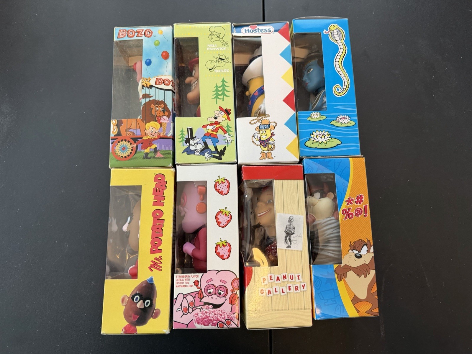 Funko Wacky Wobbler Bobble Head Lot-8 Bobble Head Figures