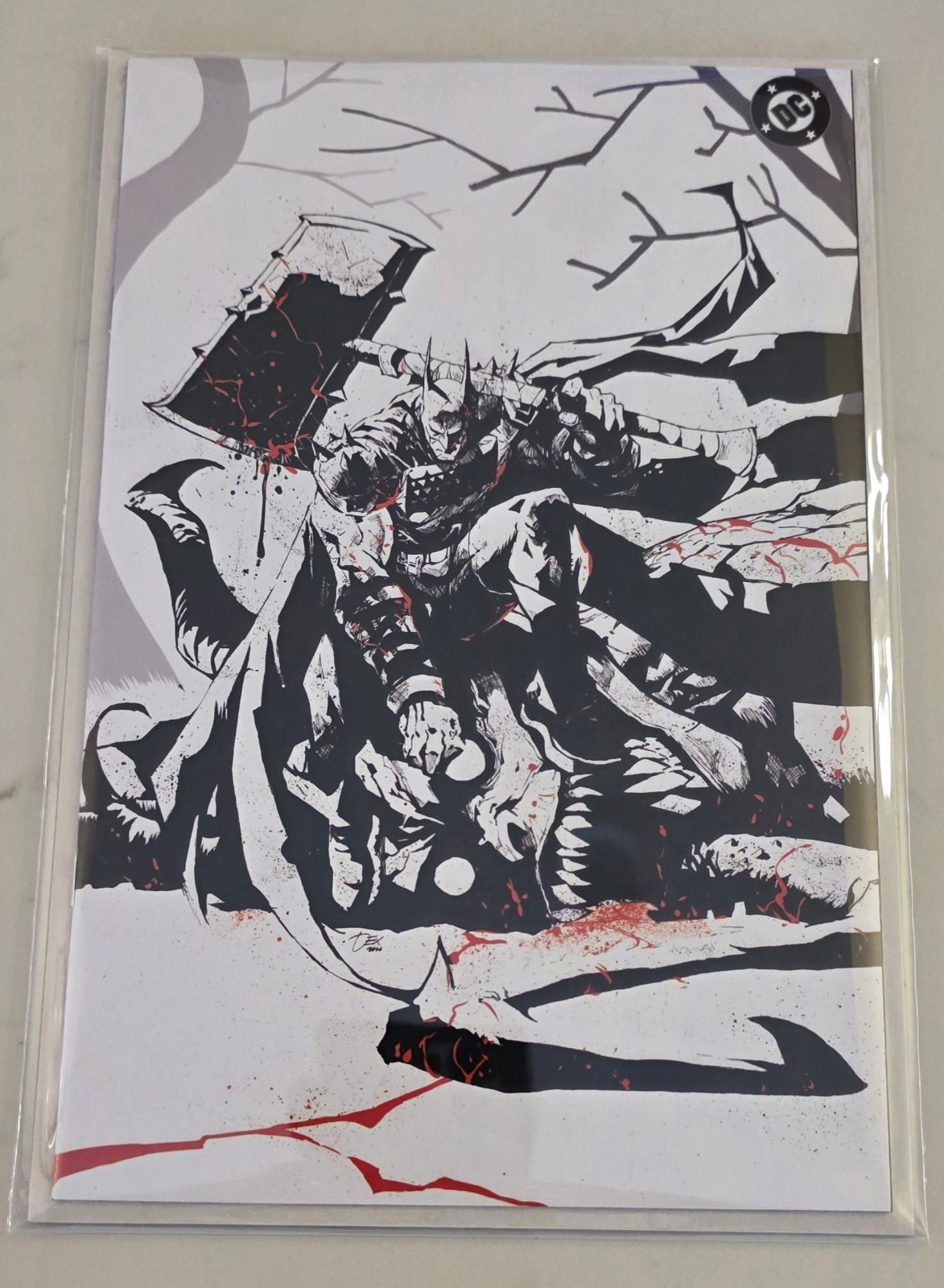 Absolute Batman #18 Dexter Soy AB Sketch Dragonslayer Variant Megacon
