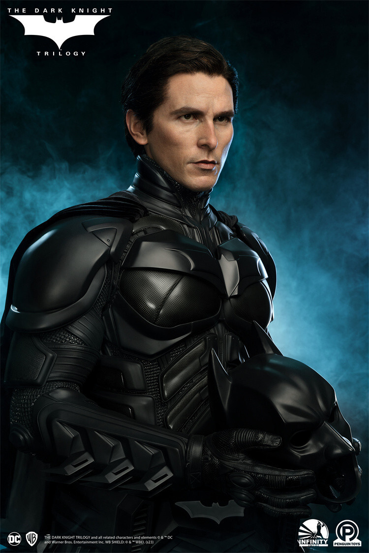 INFINITY Studio Dark Knight Batman Bust 1/1 Model silica gel Statue