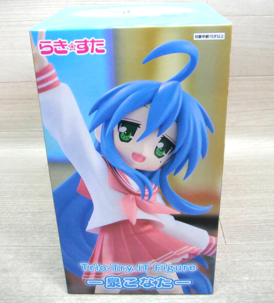 Lucky Star Izumi Konata Trio-Try-iT Figure FuRyu 17cm NEW
