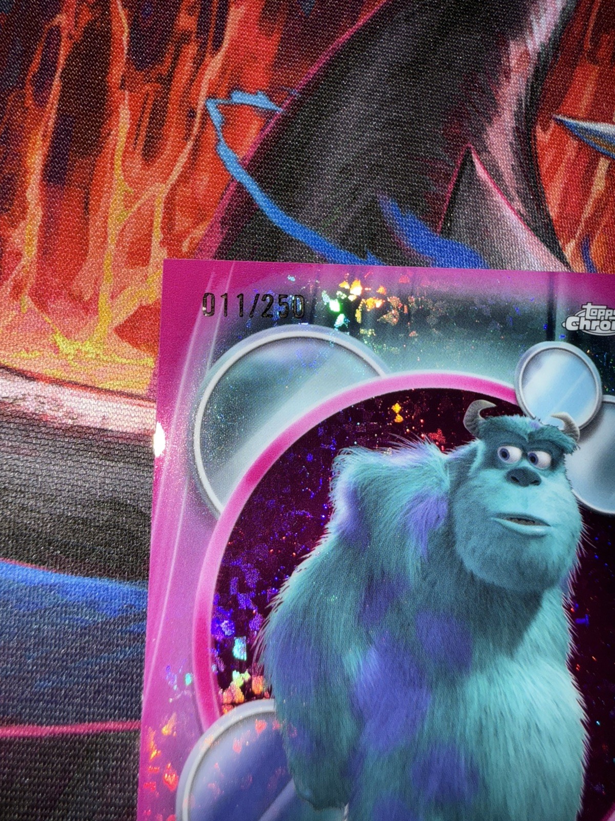 🔥Topps 2026 Chrome Pixar Monsters, Inc. Sully #29 Serial Numbered /250 Parallel