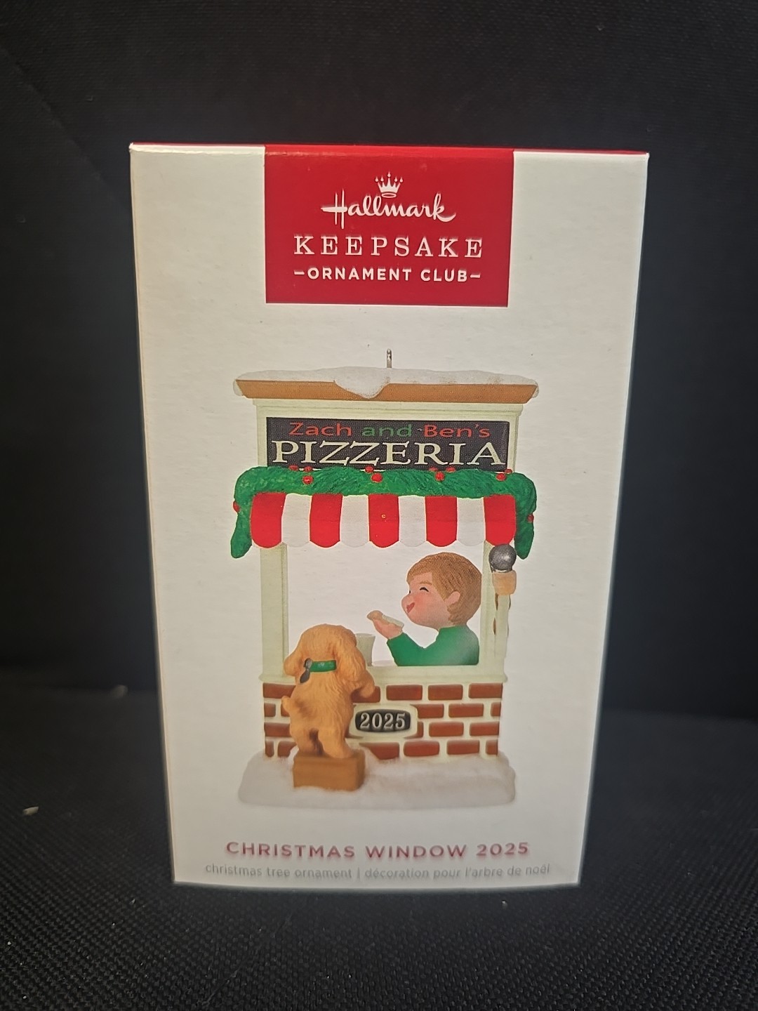 2025 Hallmark CHRISTMAS WINDOW #23 KOC Exclusive Keepsake Ornament