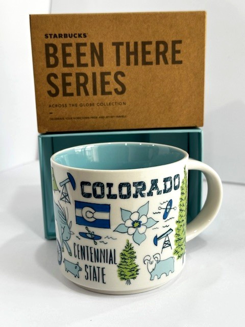 Starbucks Mug 2022 Been There Series COLORADO, 14 oz, New in original box