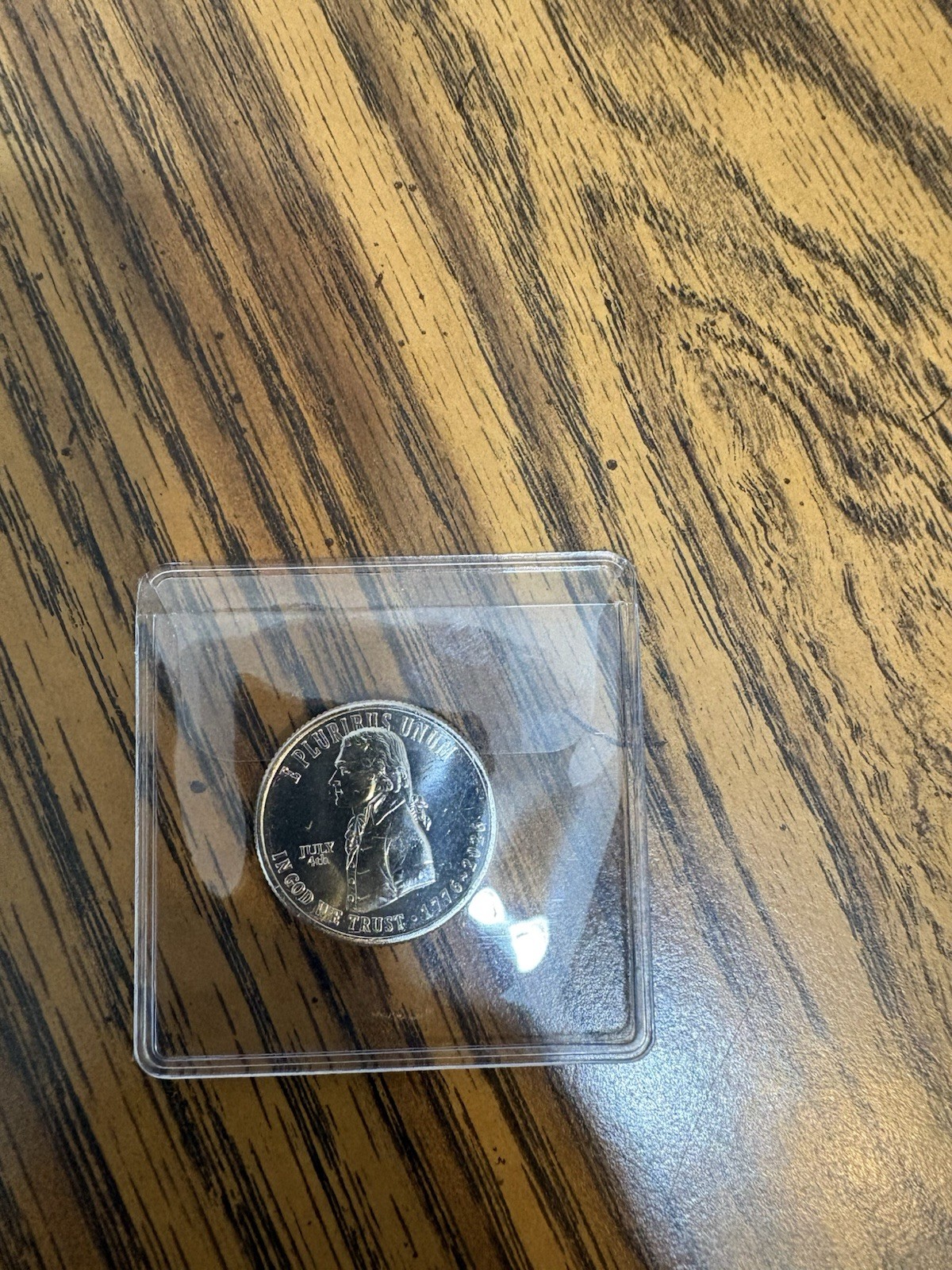 2026 “JULY 4th” Privy Mark Declaration of Independence Quarter