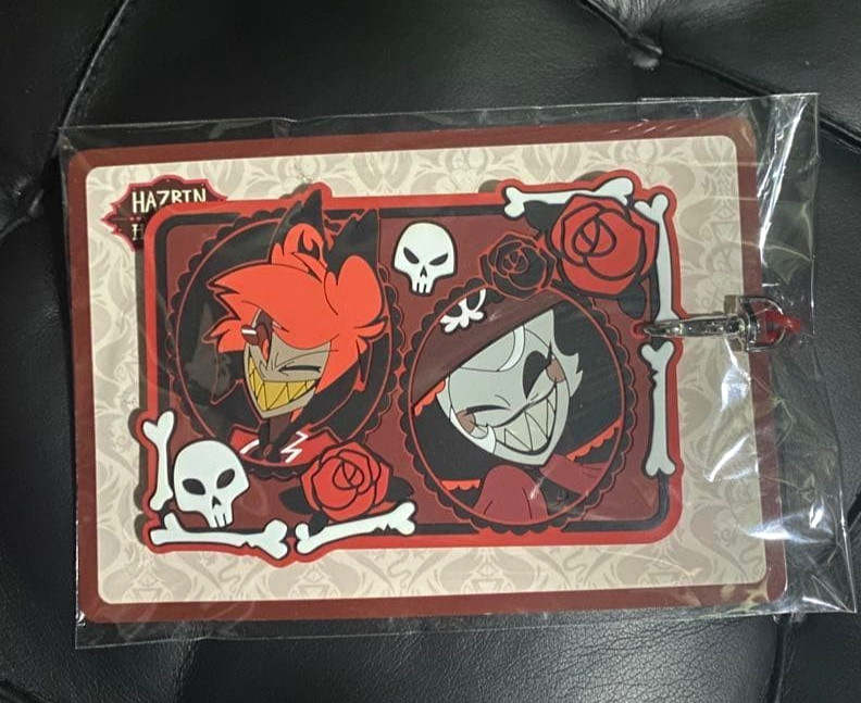Hazbin Hotel Alastor & Rosie Rubber Pass Case New 2026 Round One Limited Japan