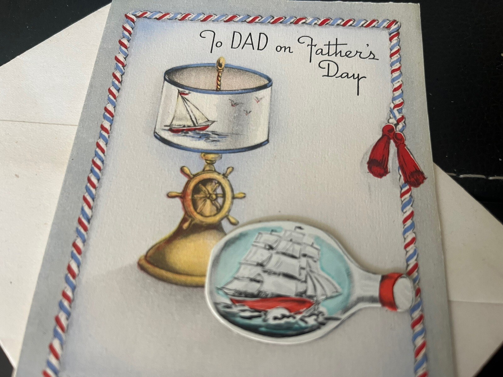Paramount Father’s Day Unused Greeting Card Vintage