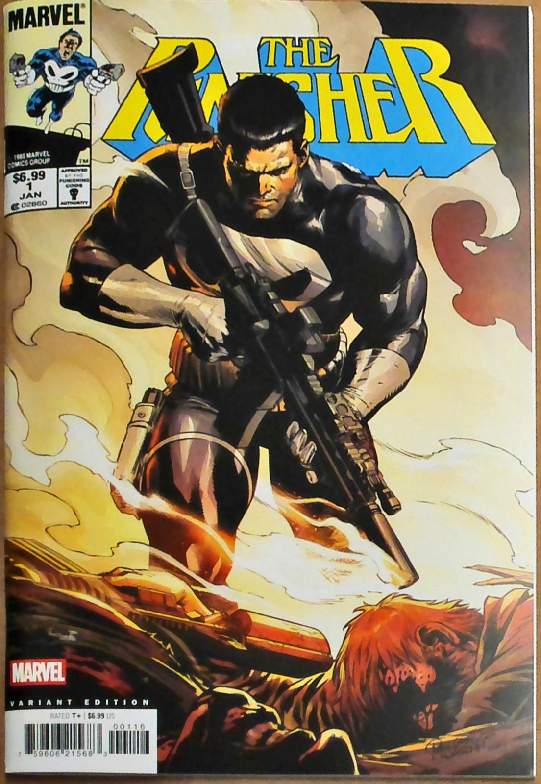 PUNISHER #1 FACSIMILE 1:25 CARLO PAGULAYAN VARIANT – MARVEL 2026