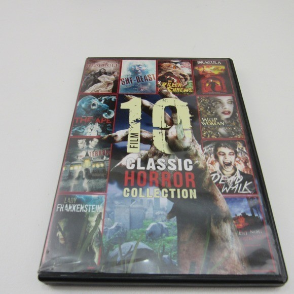 10 Film Classic Horror Collection DVD Movie – Werewolf Dracula More