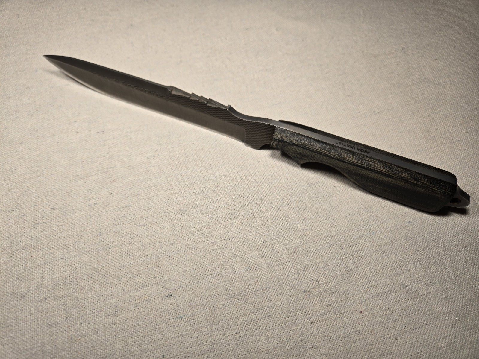 Anza Usa 11.5″ Fixed Blade Swat File Knife