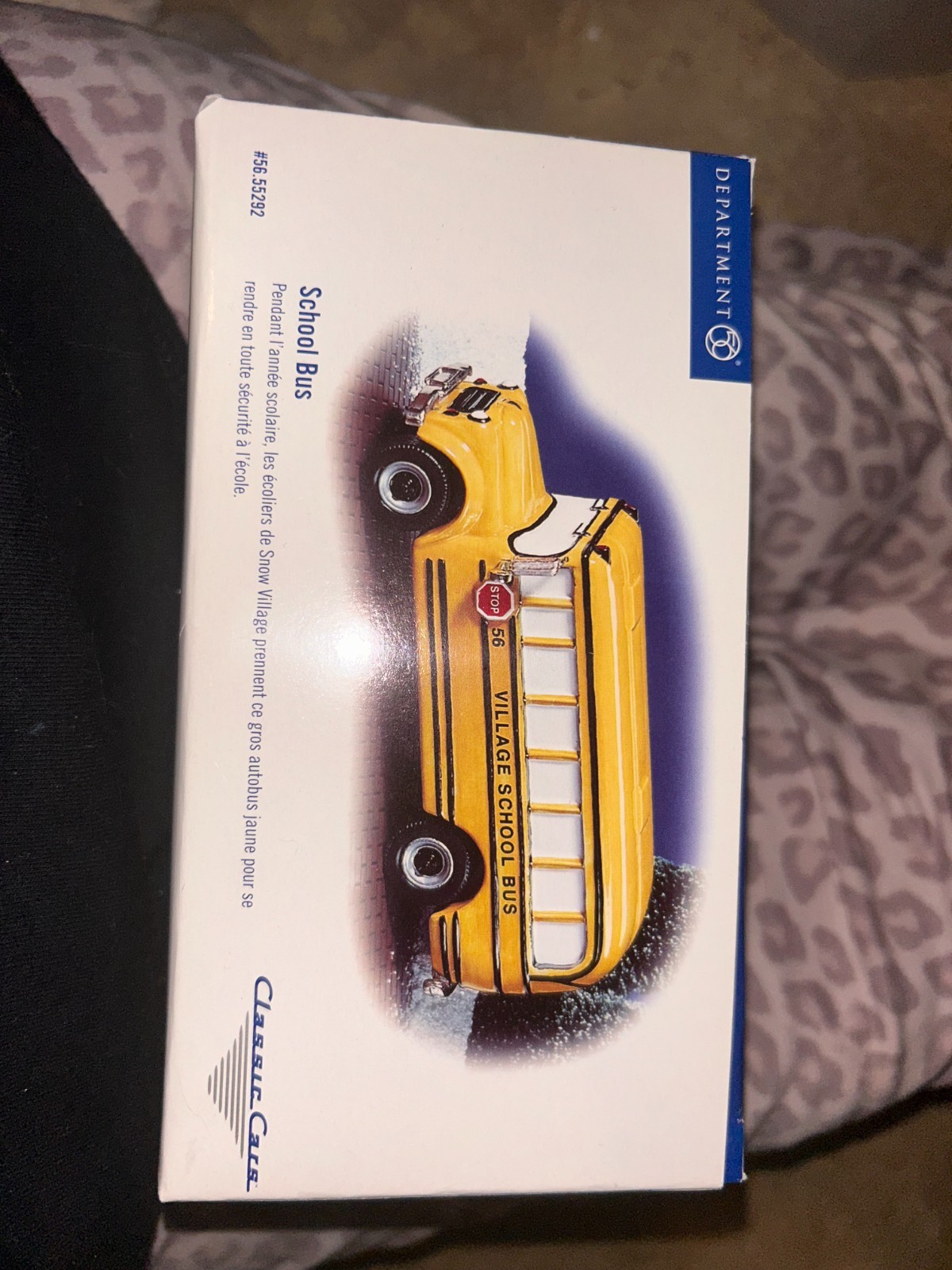 Department 56 School Bus New in opened Box