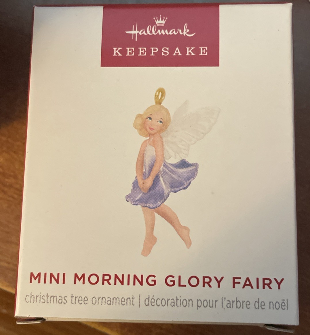 Hallmark Miniature 2025 Morning Glory Fairy NEW
