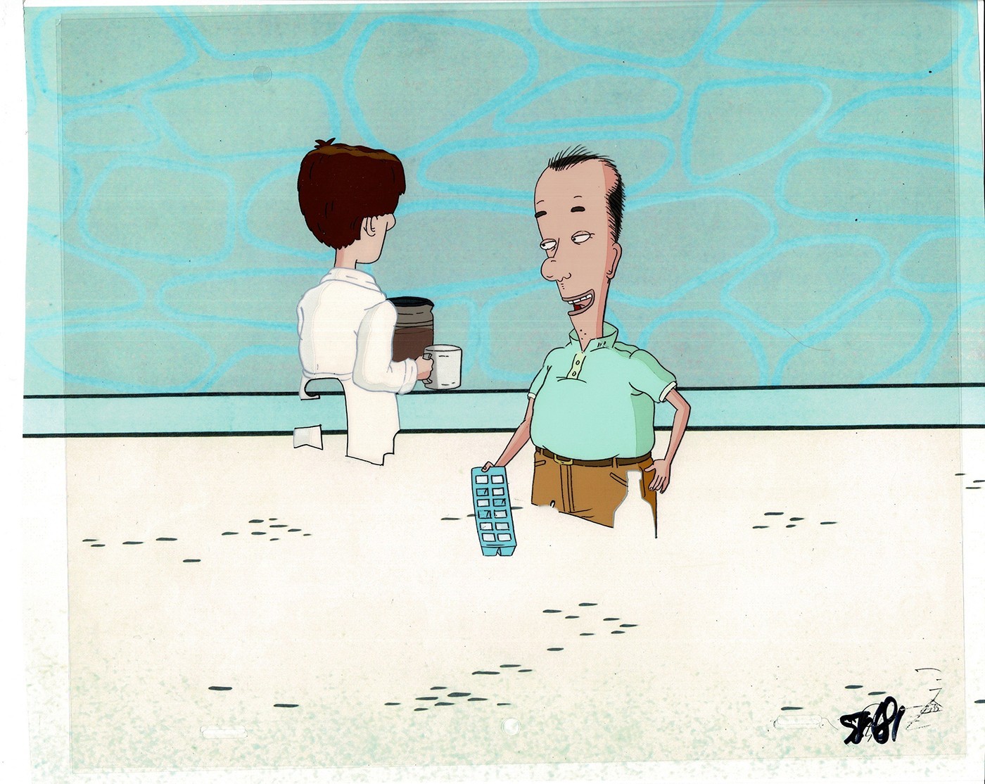 David Spade Sammy Cel and Drawing Production TV Cartoon SNL 2000 C-12