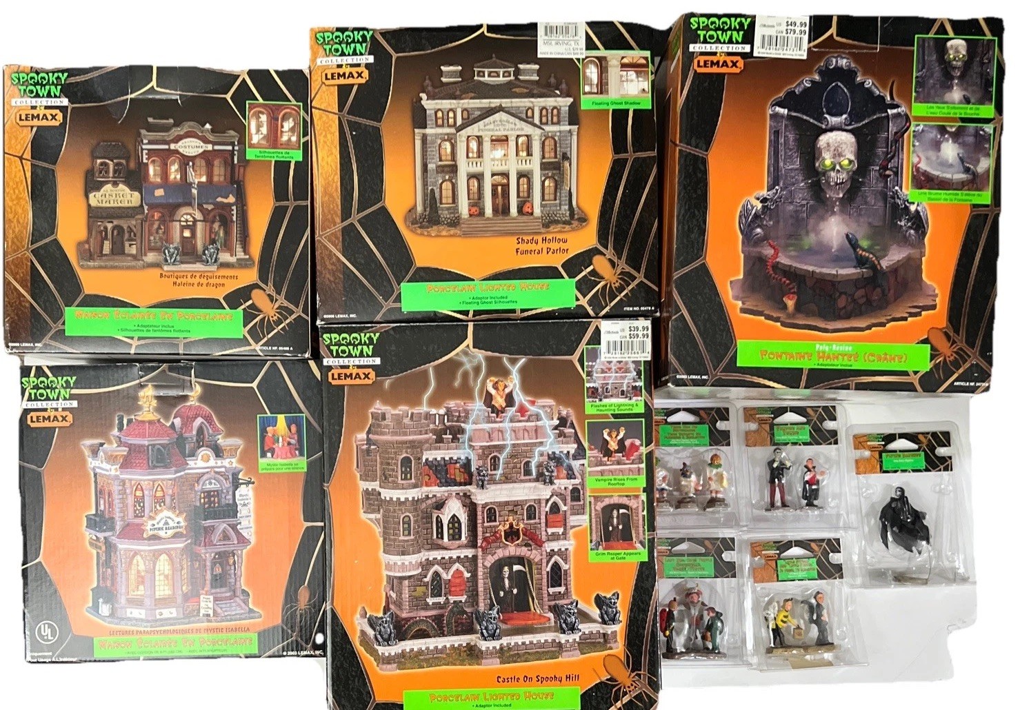 LEMAX Spooky Town HUGE LOT Of 10 – NEW Other Read