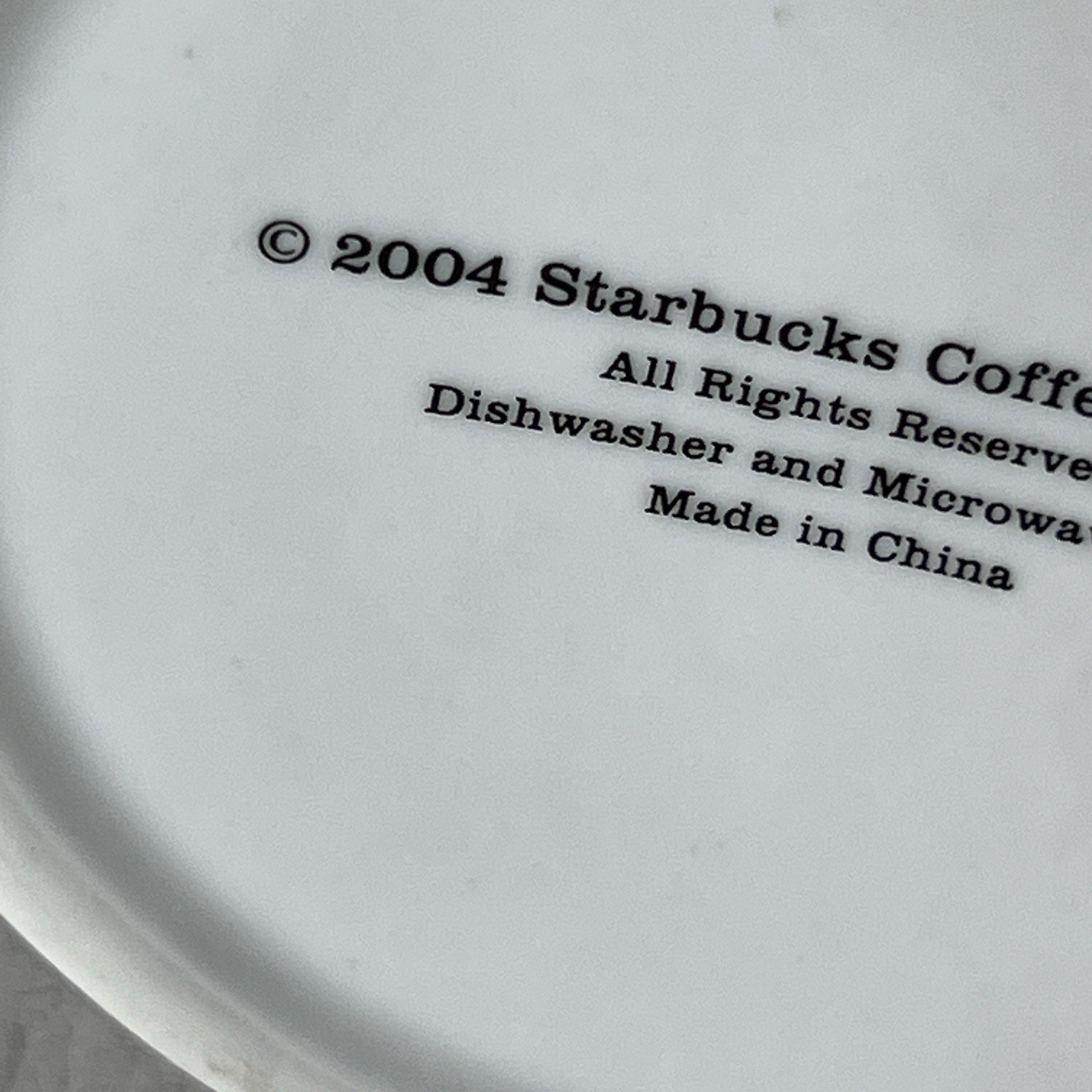 2004 Starbucks Iconic Coffee Mug Cup