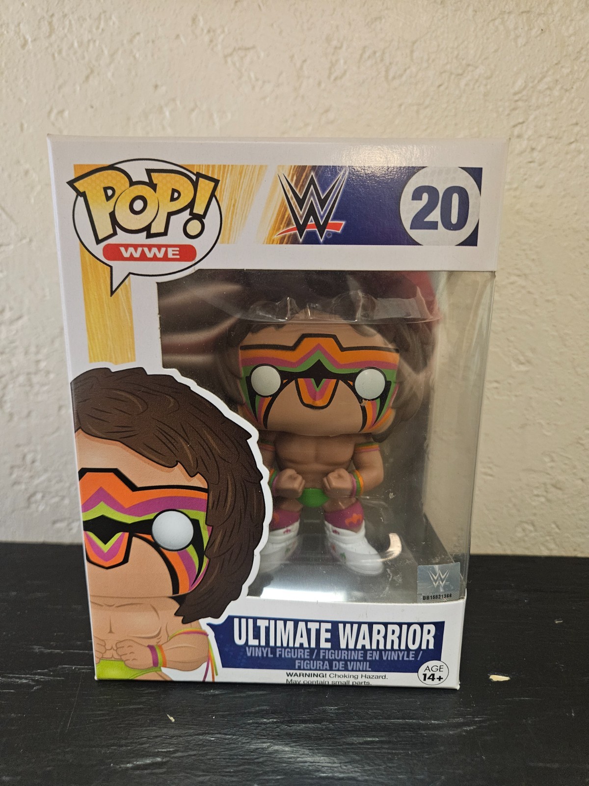 Funko Pop! WWE Ultimate Warrior #20 Vaulted/Retired VISIT MY EBAY STORE FOR MORE