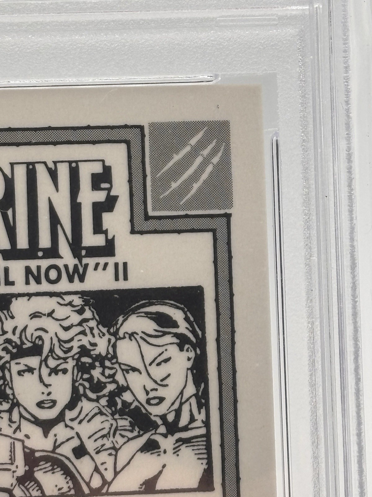 1992 Wolverine From Then Till Now II # P2 Away Prism PSA 8