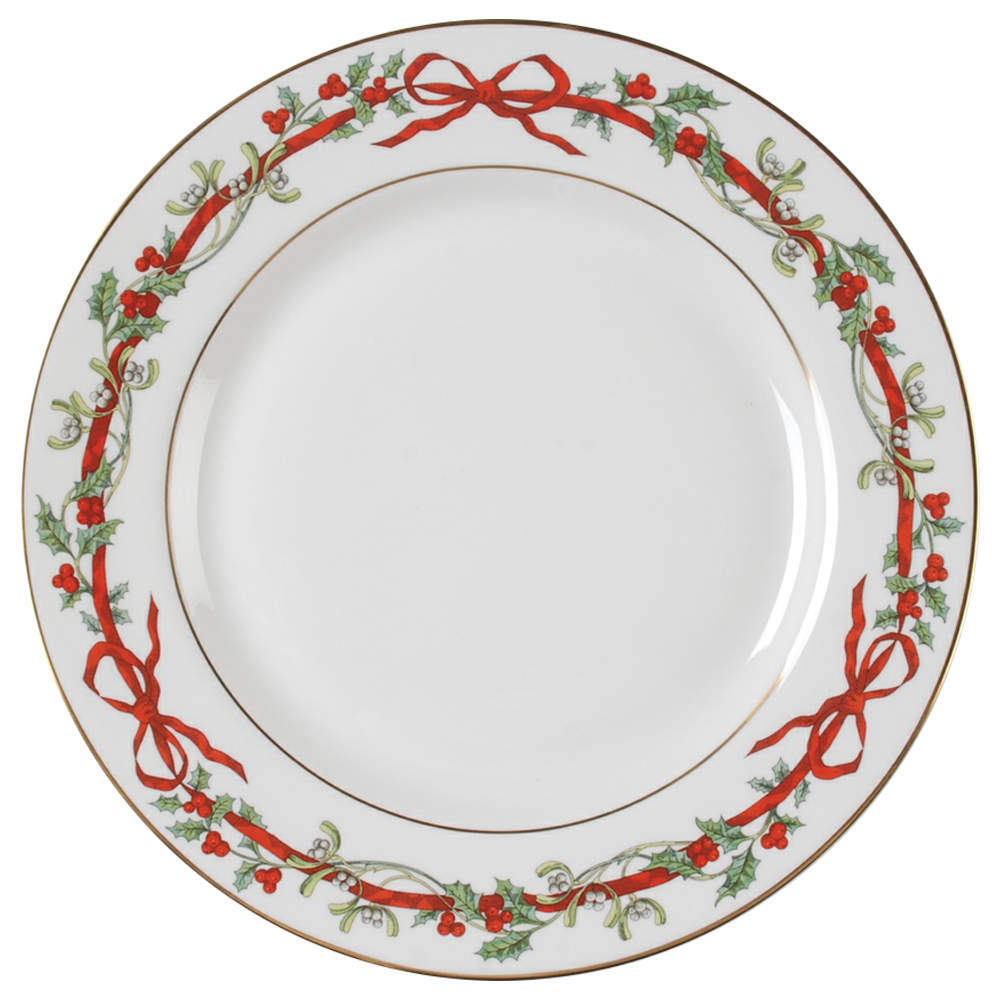 Royal Worcester Holly Ribbons Dinner Plate 8821935