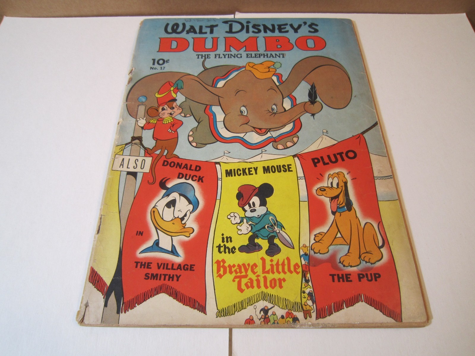 Four Color Comic Series One #17 1941 Dell G+ (2.5) Walt Disney’s Dumbo