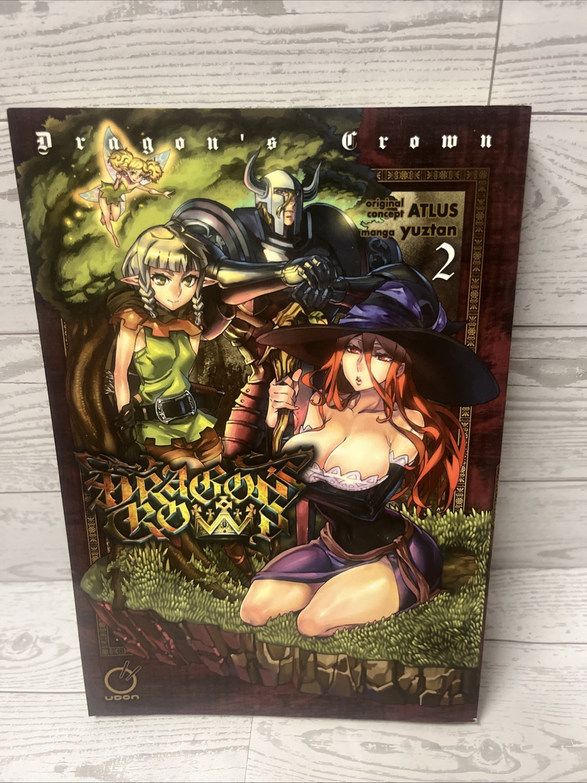 Udon Atlus Yuztan Dragon’s Crown Manga Volume 2 English Brand New