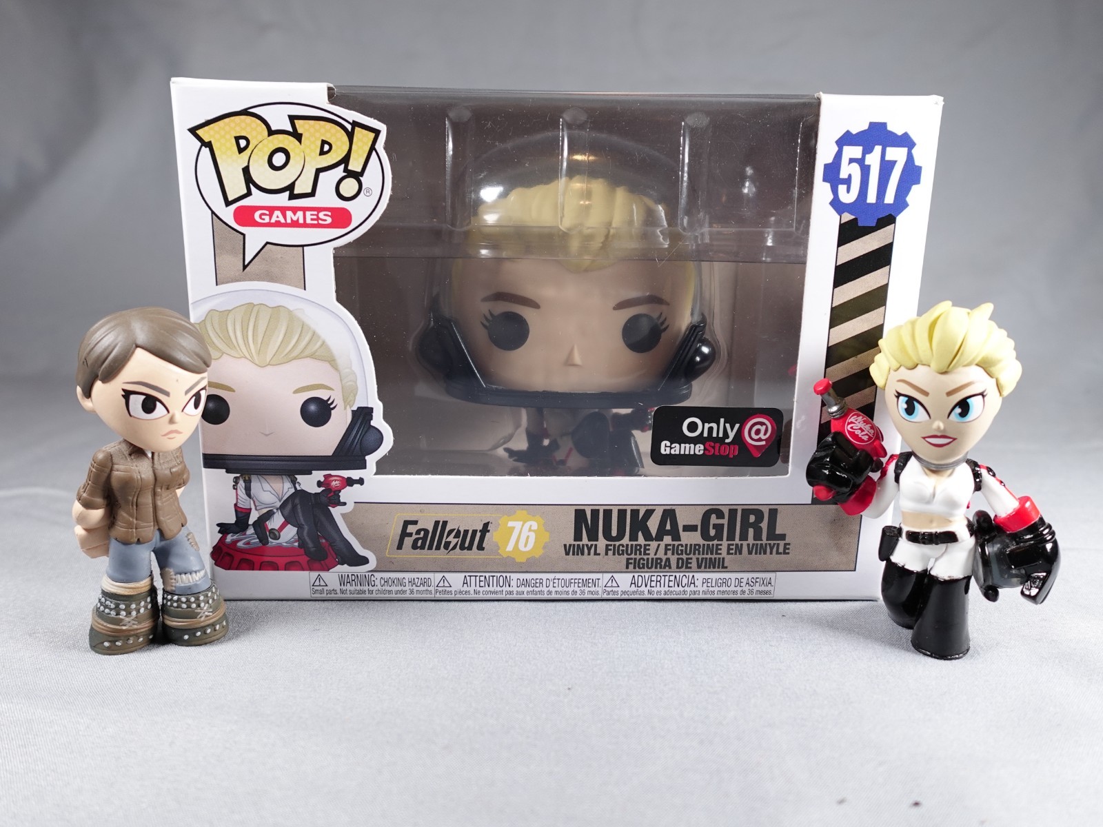 Funko POP! Games Fallout Nuka-Girl #517 [GameStop Exclusive] With 2 Minis EXTRA