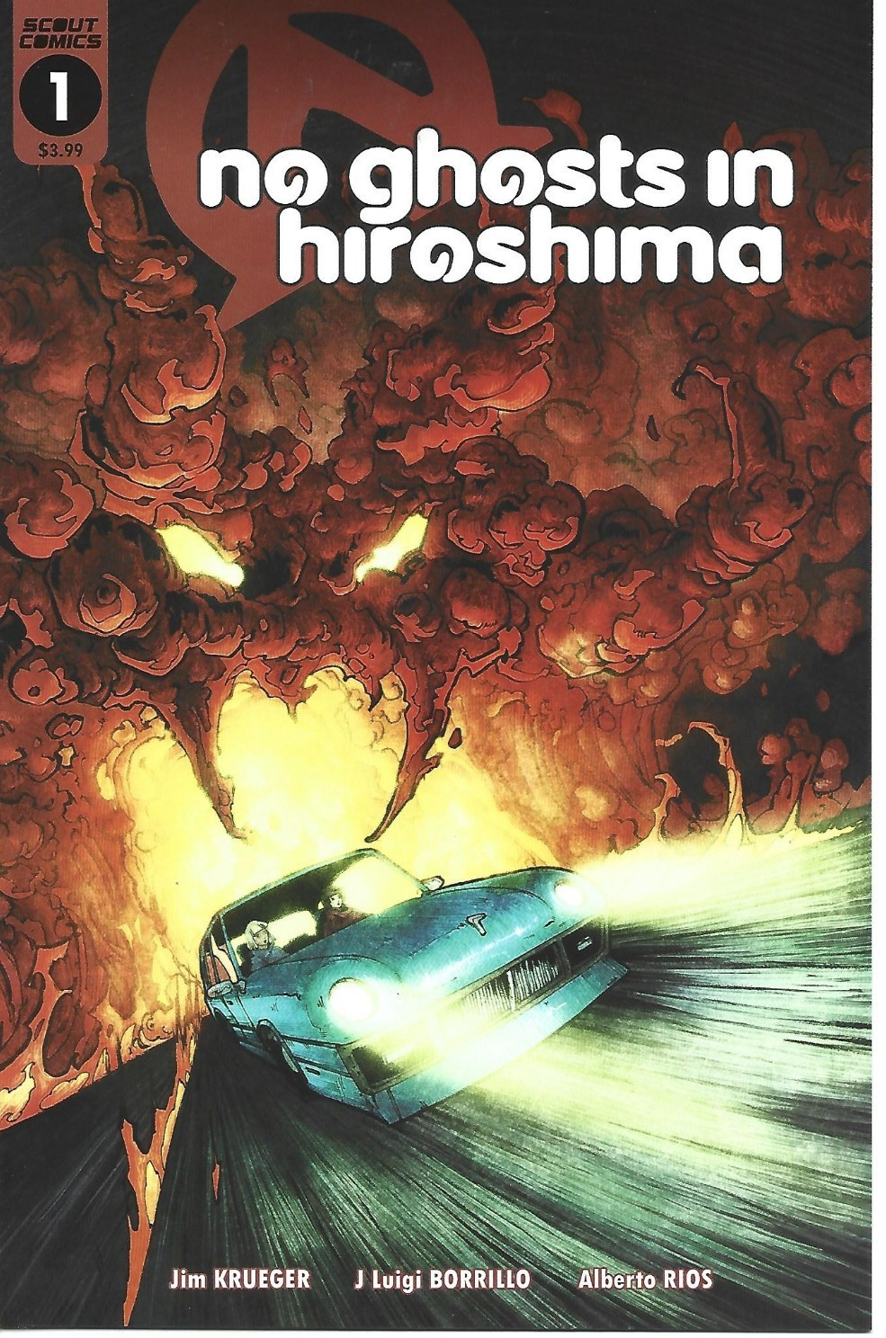 NO GHOSTS IN HIROSHIMA #1 ZACH BRUNNER COVER A SCOUT COMICS 2021 BAGGED BOARDED