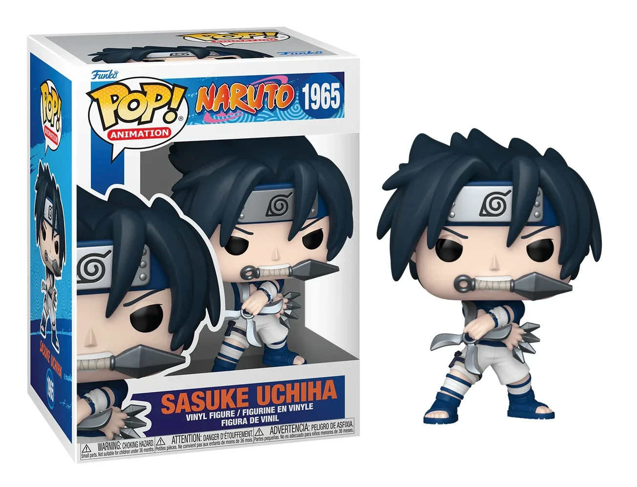 Funko Pop! Animation: Naruto Classic – Sasuke Uchiha -Vinyl Figure #1965 #80343