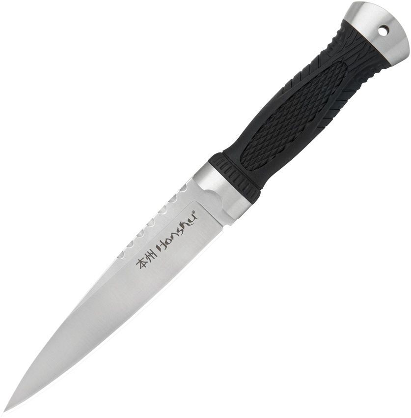 United Cutlery Honshu Sgian Dubh Fixed Knife 5.38″ 7Cr13 Steel Blade TPR Handle