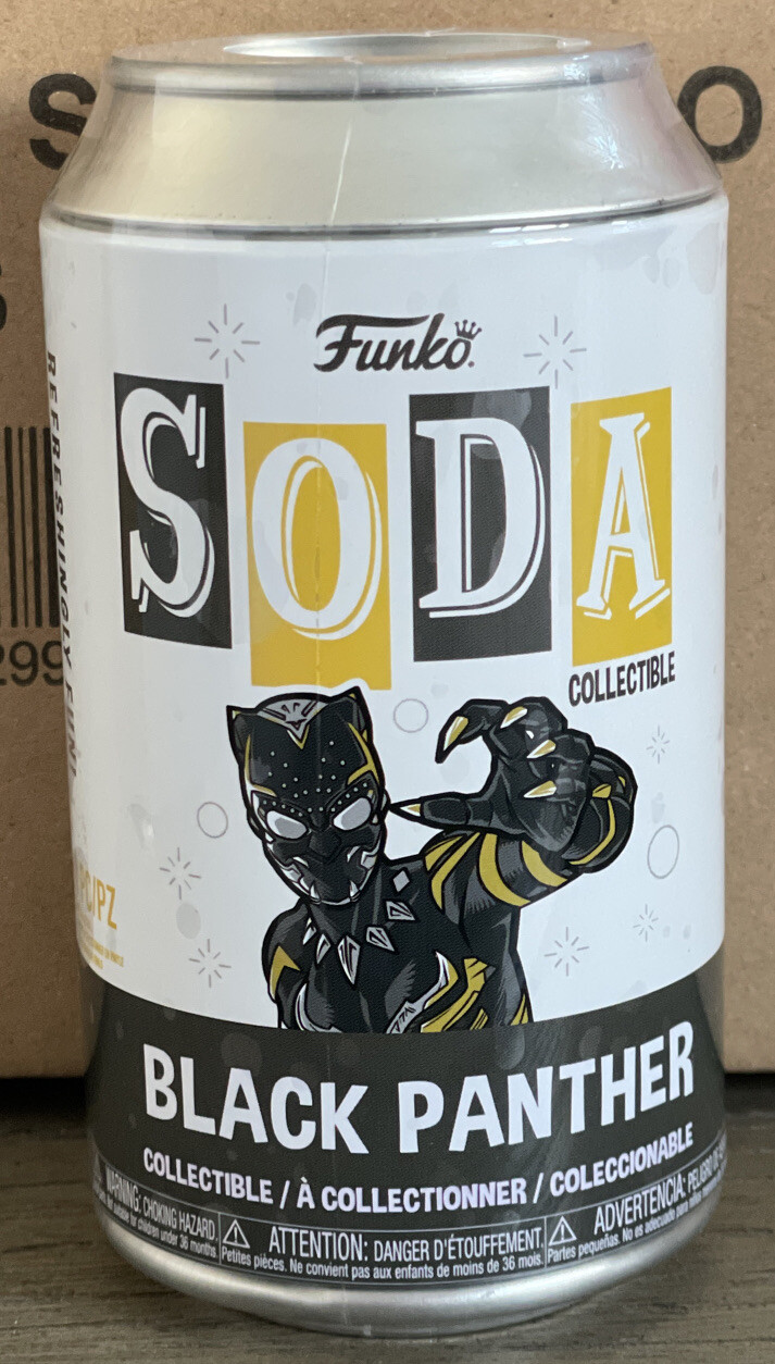 FUNKO SODA: Black Panther: Wakanda Forever – Black Panther (Chance Of Chase) NEW
