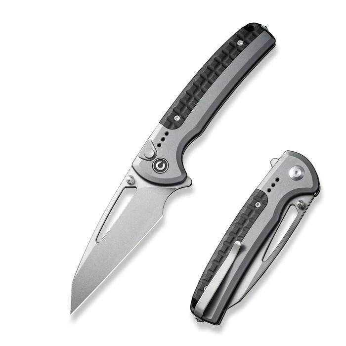 Civivi Sentinel Strike Folding Knife 3.7″ K110 Steel Blade Aluminum / FRN Handle
