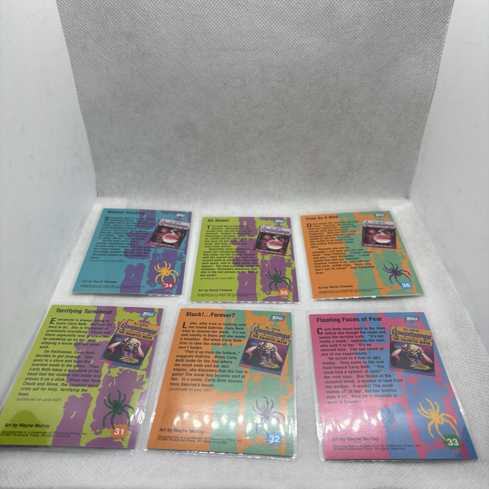 1996 Topps Goosebumps 1-54 COMPLETE Set R.L Stine