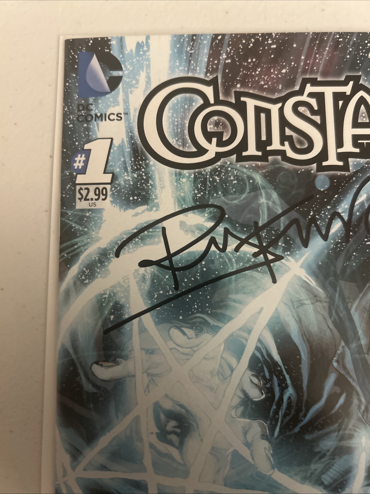Constantine #1 (DC Comics May 2013) New 52 Signed Ray Fawkes
