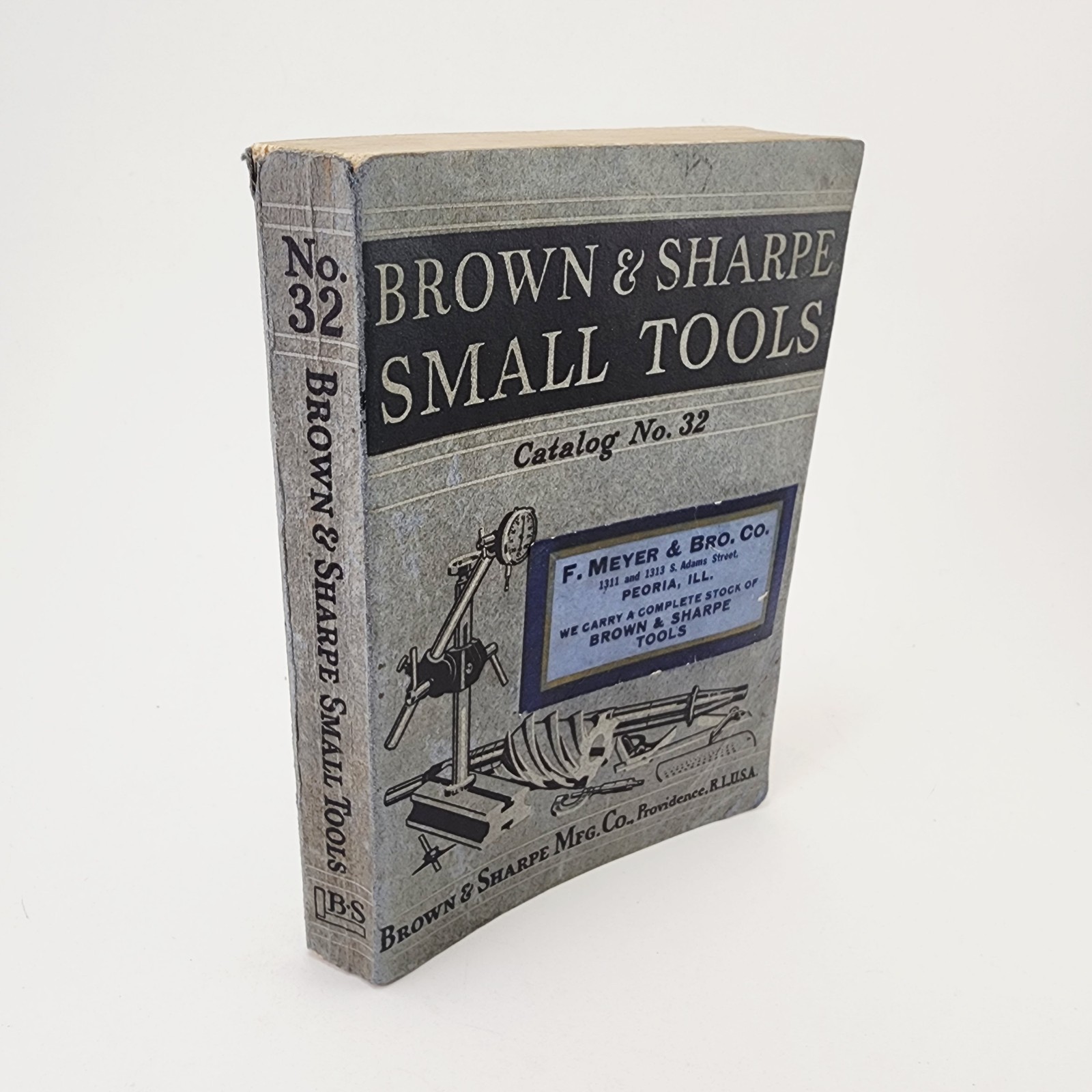 Brown & Sharpe Small Tools Catalog No 32 Vintage 1935 1930s Supplies Equipment