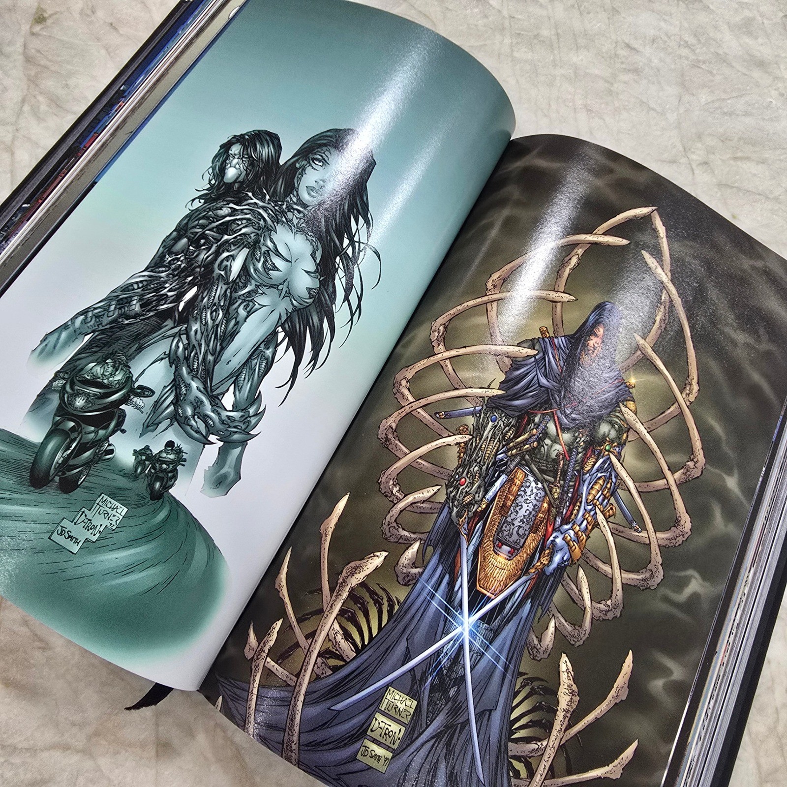 Image Comics The Darkness Origins Custom Bound Hardcover Batman Superman Cameos