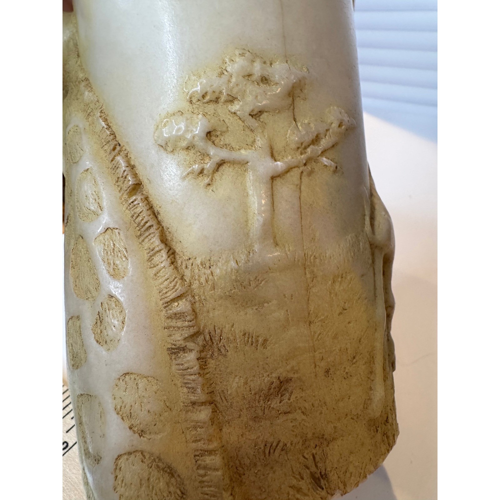 Vintage Giraffe Decorative Candle Pair Safari Animal Decor Unused