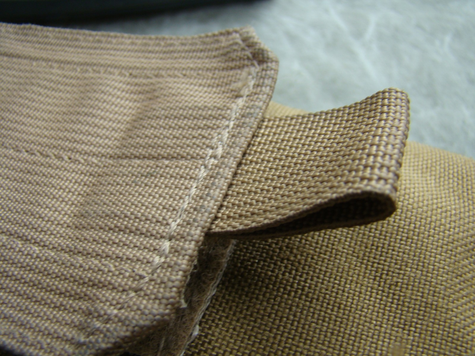 USMC Coyote MOLLE II Single/Double Mag Pouch VG w/ removed elastic straps