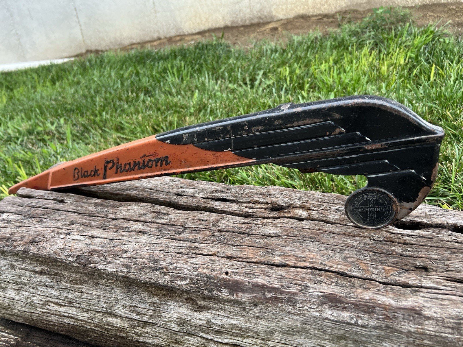 1950 Schwinn Phantom Deluxe Chainguard Original Paint