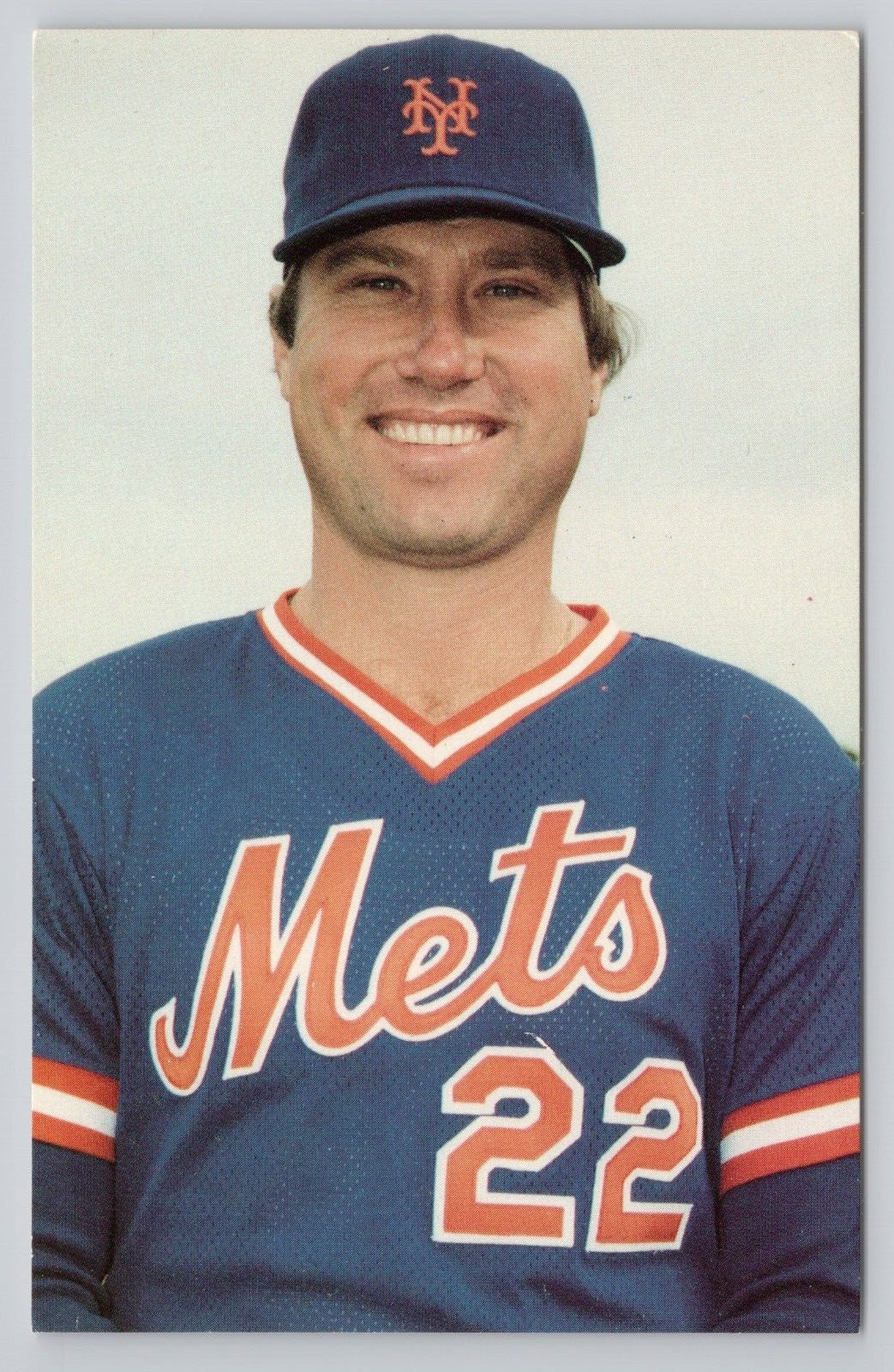 Postcard Ray Knight Infielder Mets 25th Anniversary TCMA 1986