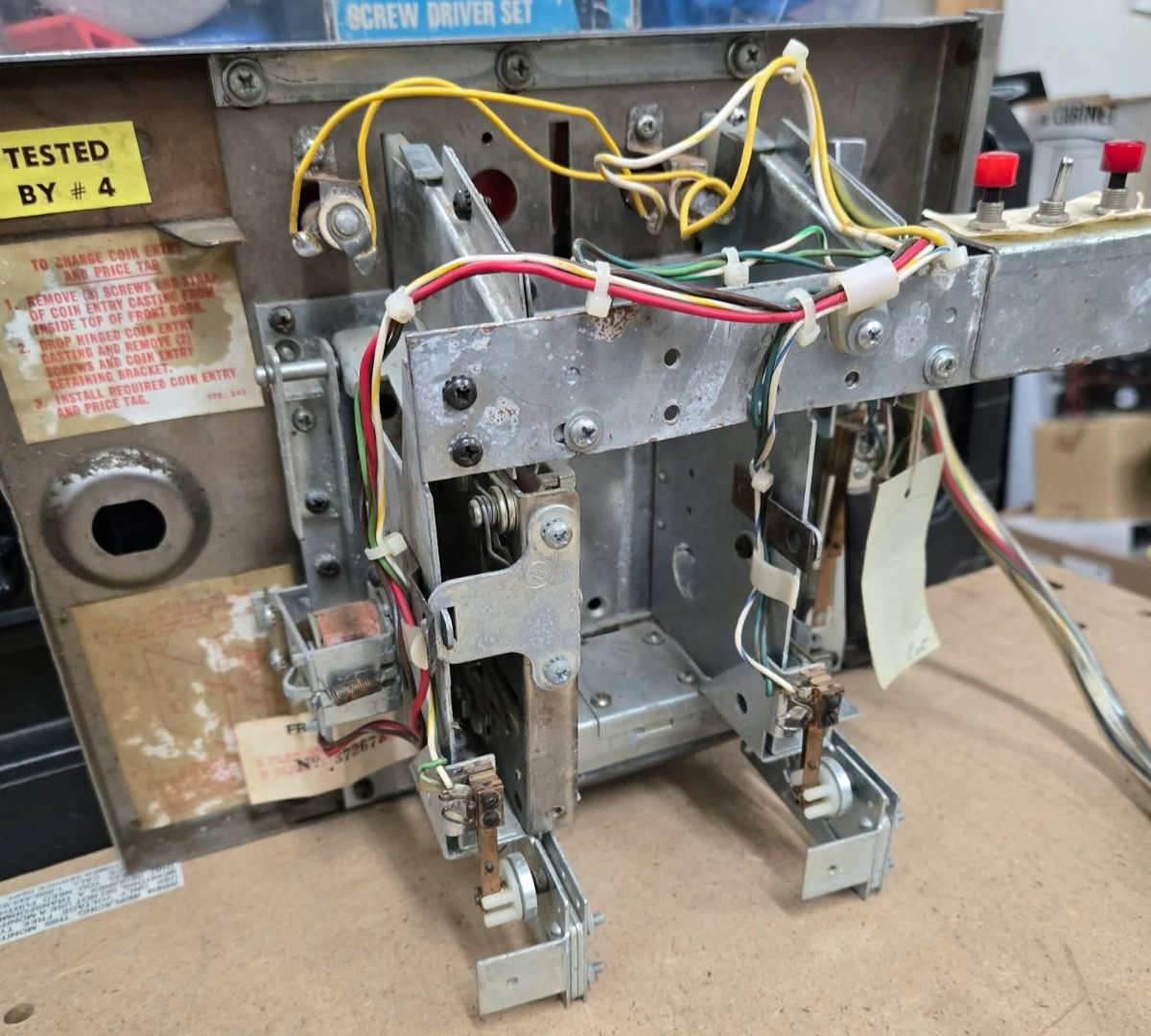 Williams Pinball SS Solid State Coin door original