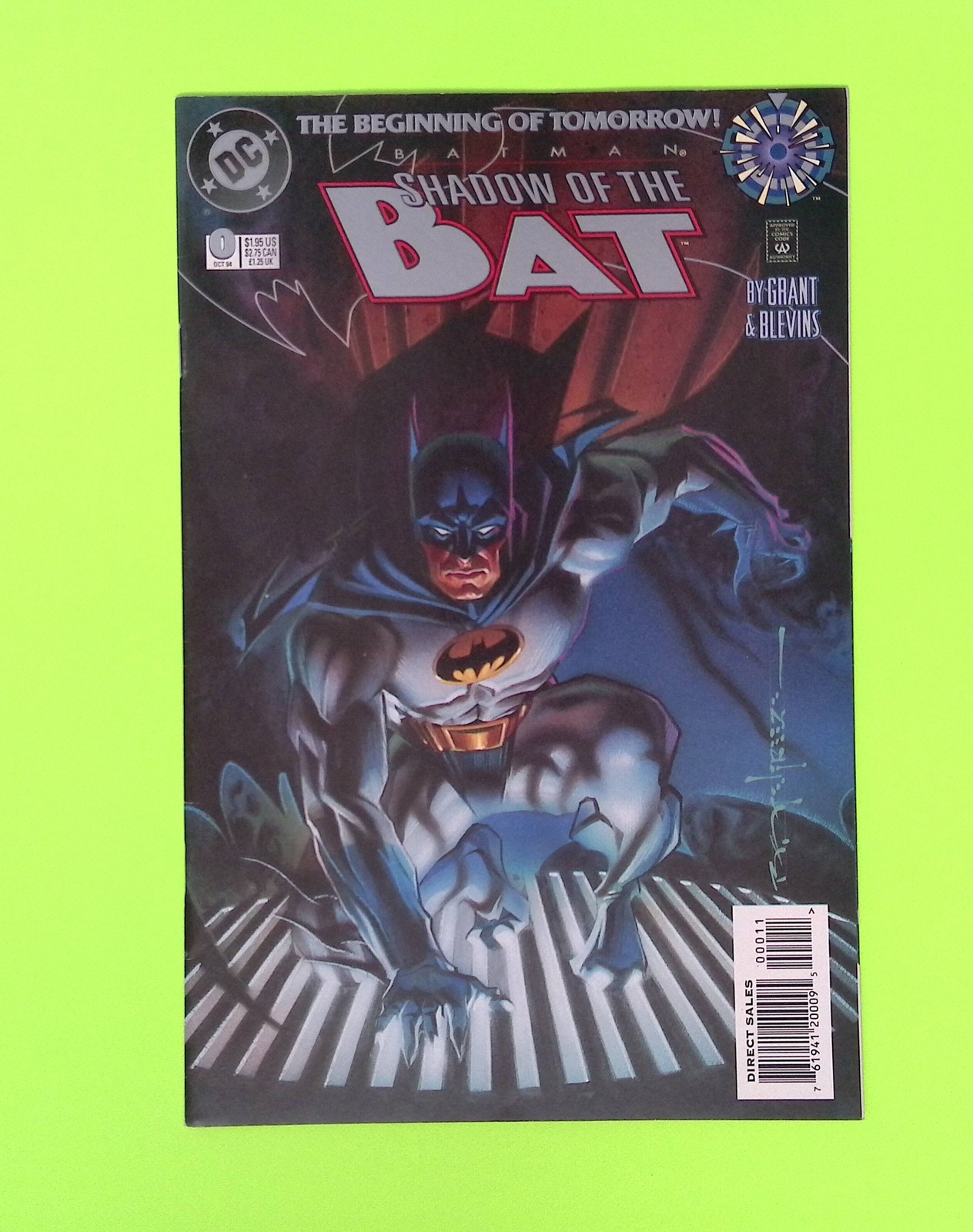 Batman Shadow of the Bat #0 1994 DC Comics 1st App High Grade X174-134