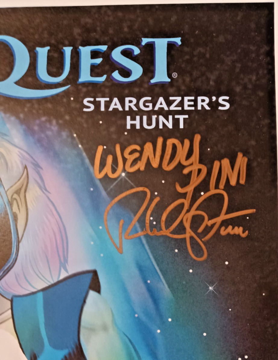 ElfQuest Stargazer’s Hunt Art Print signed Wendy Pini Richard Pini Warp Graphics