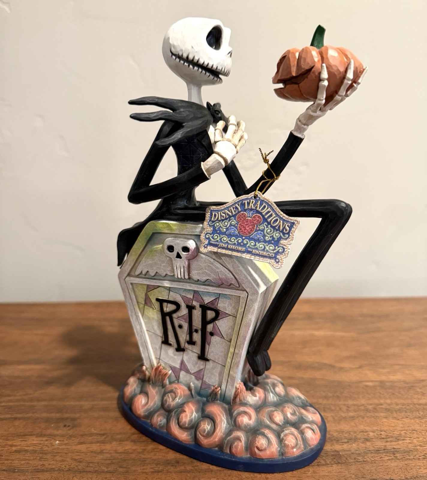Jim Shore Disney Traditions Nightmare Before Christmas Jack Gravestone NWT