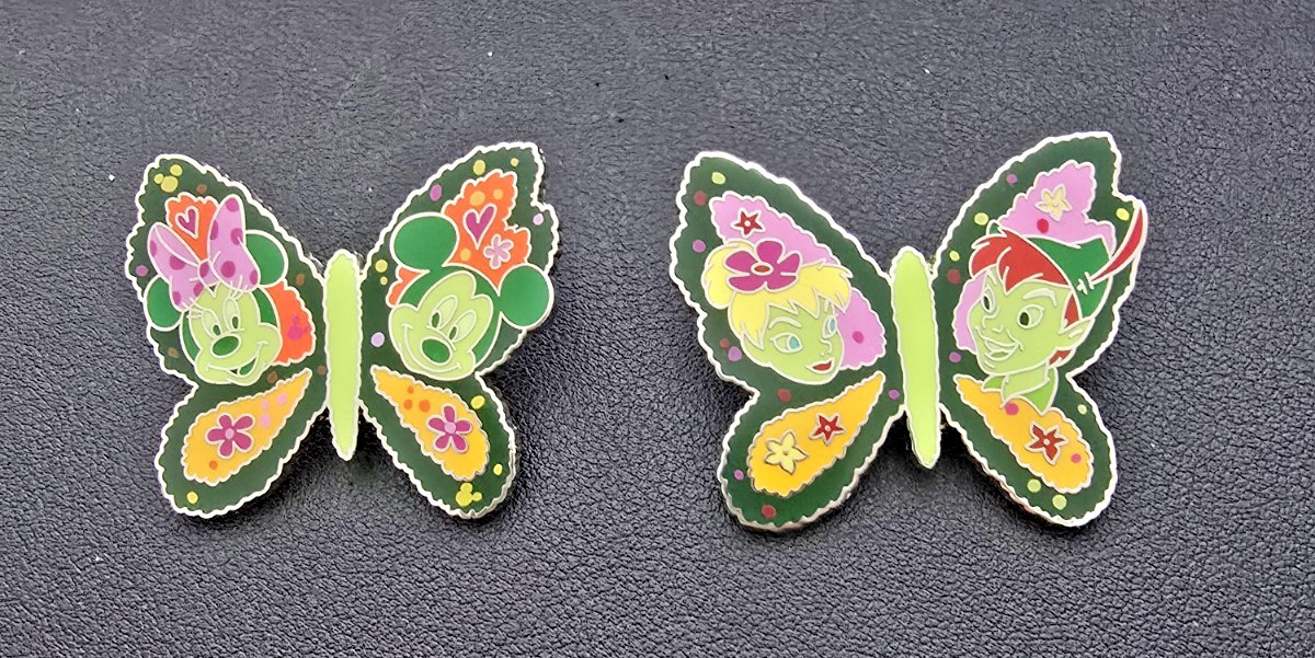 2009 Epcot Flower Garden Festival Topiary Butterfly LE 500 Disney Pins