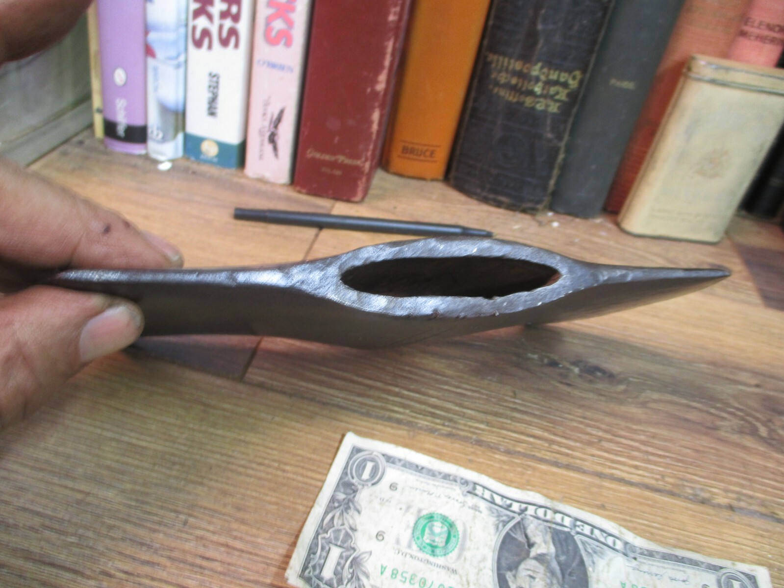 Vintage ARTISAN GAMBELS double bit axe 3 lbs 8 OZ timber tool AX LUMBERING