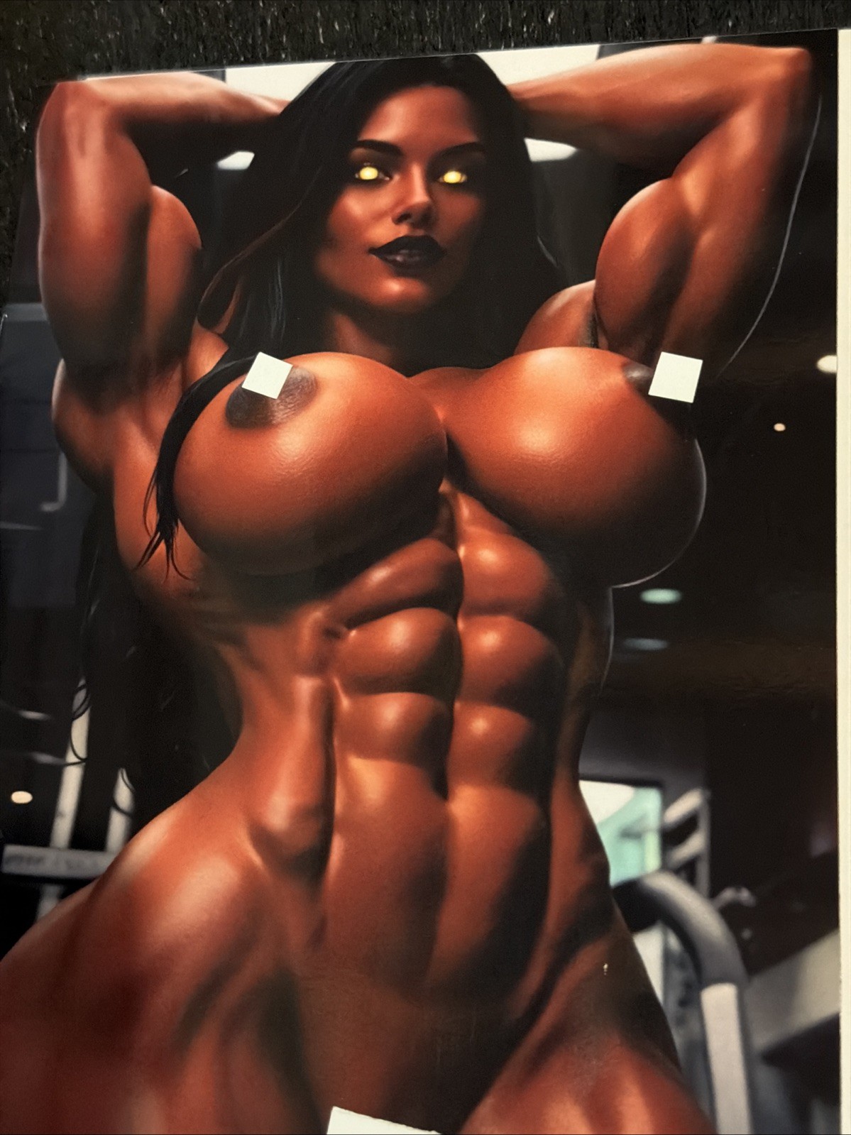 2026 Bangers Comics Red She-Hulk Cosplay Gym VIRGIN Variant Ltd 100 🤯 Beautiful