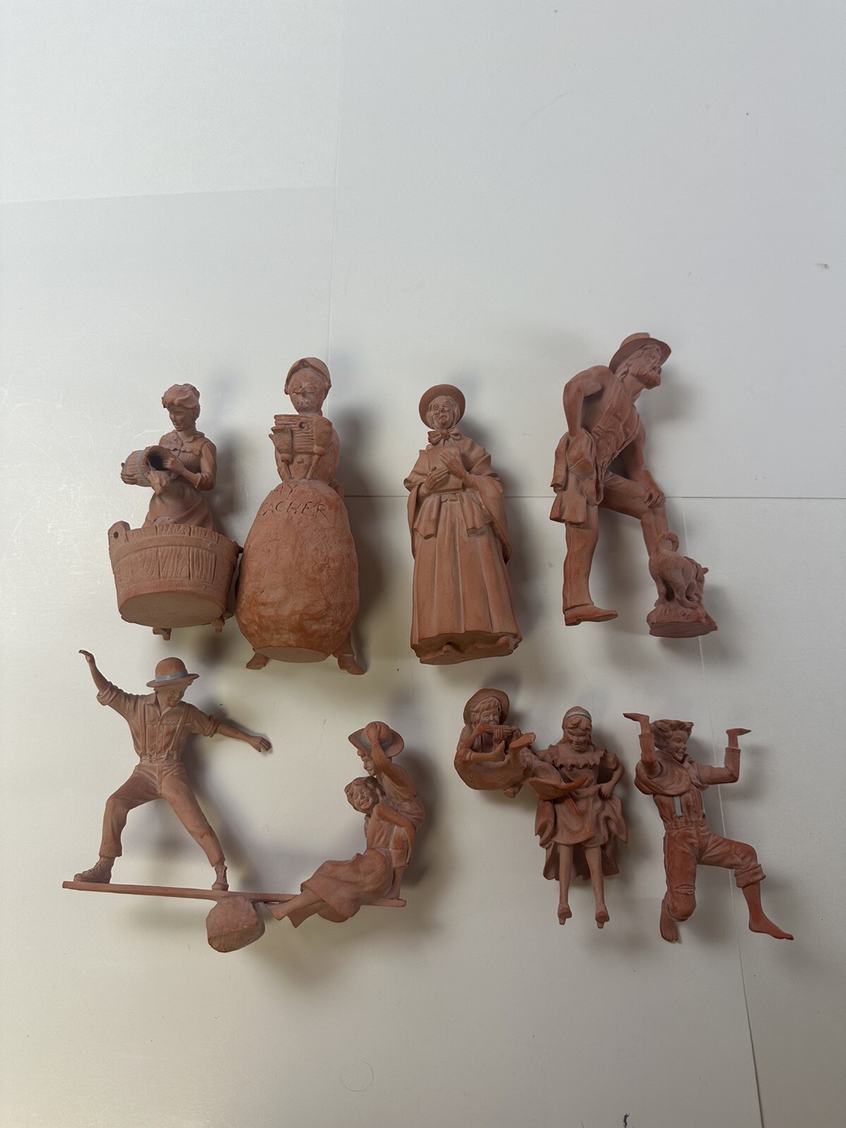 John Imhoff Fine Arts Homestead Life Collection Figures (Lot of 8)