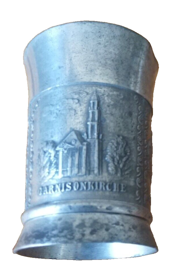 Rein Zinn Shot Glass Pewter 98% Preowned Cup Mug Metal Bradenburger Cecilienhof