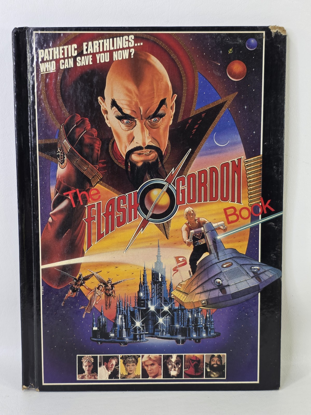 VTG 1980 FLASH GORDON THE MOVIE Golden Book Hardcover Scene Pictures