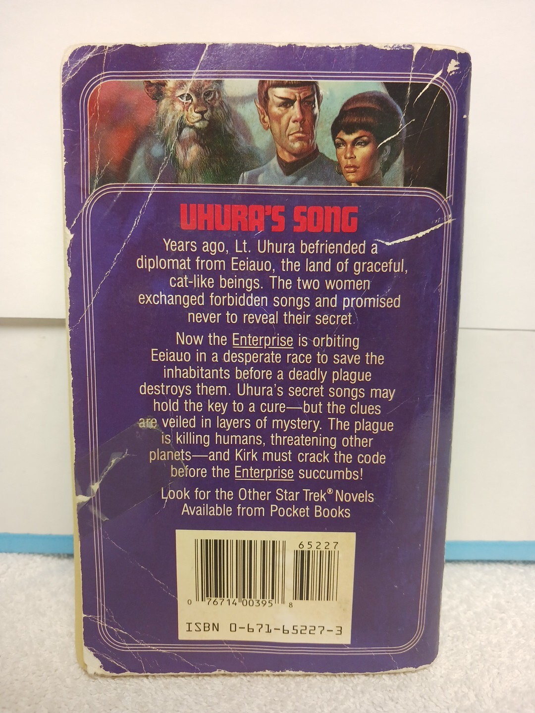 Star Trek TOS (PB Book Lot) Pocket Book Series 2, 9, 21, 44 Vtg Science Fiction