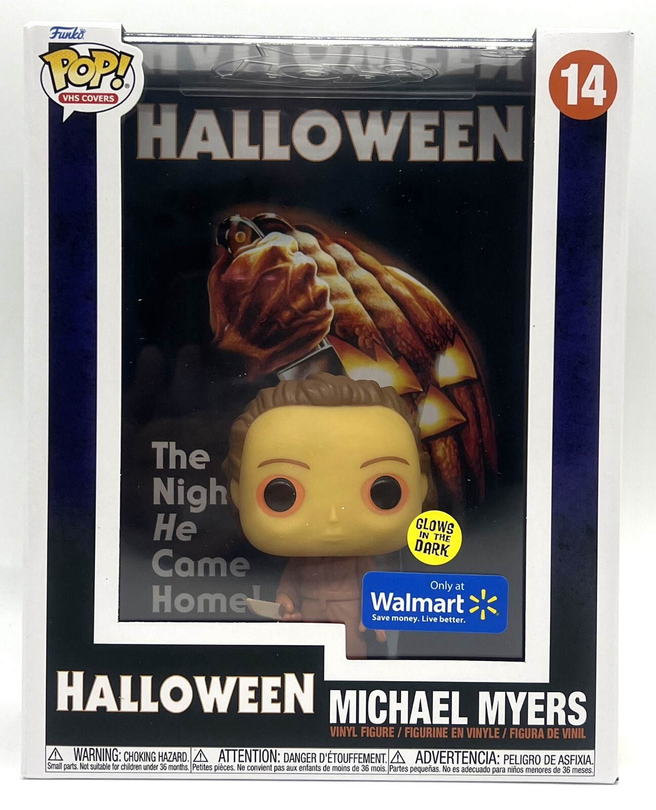 Funko Pop! Comic Covers Halloween Michael Myers #14 GITD Walmart Exclusive